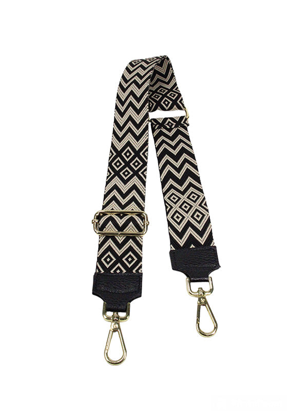 Bagstrap zwart creme