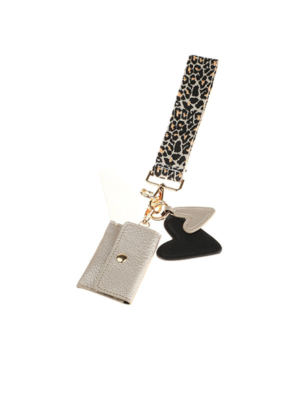 Champagne telefoonbandje met portemonneetje Noa