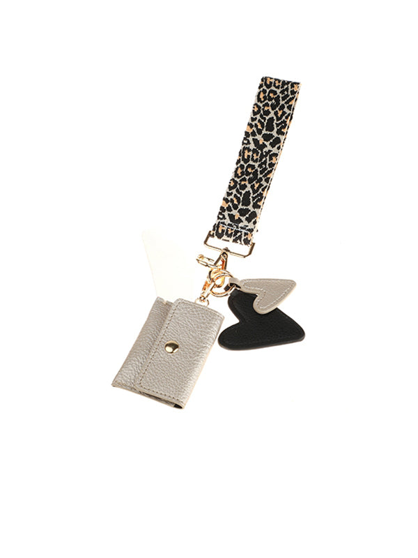 Champagne telefoonbandje met portemonneetje Noa