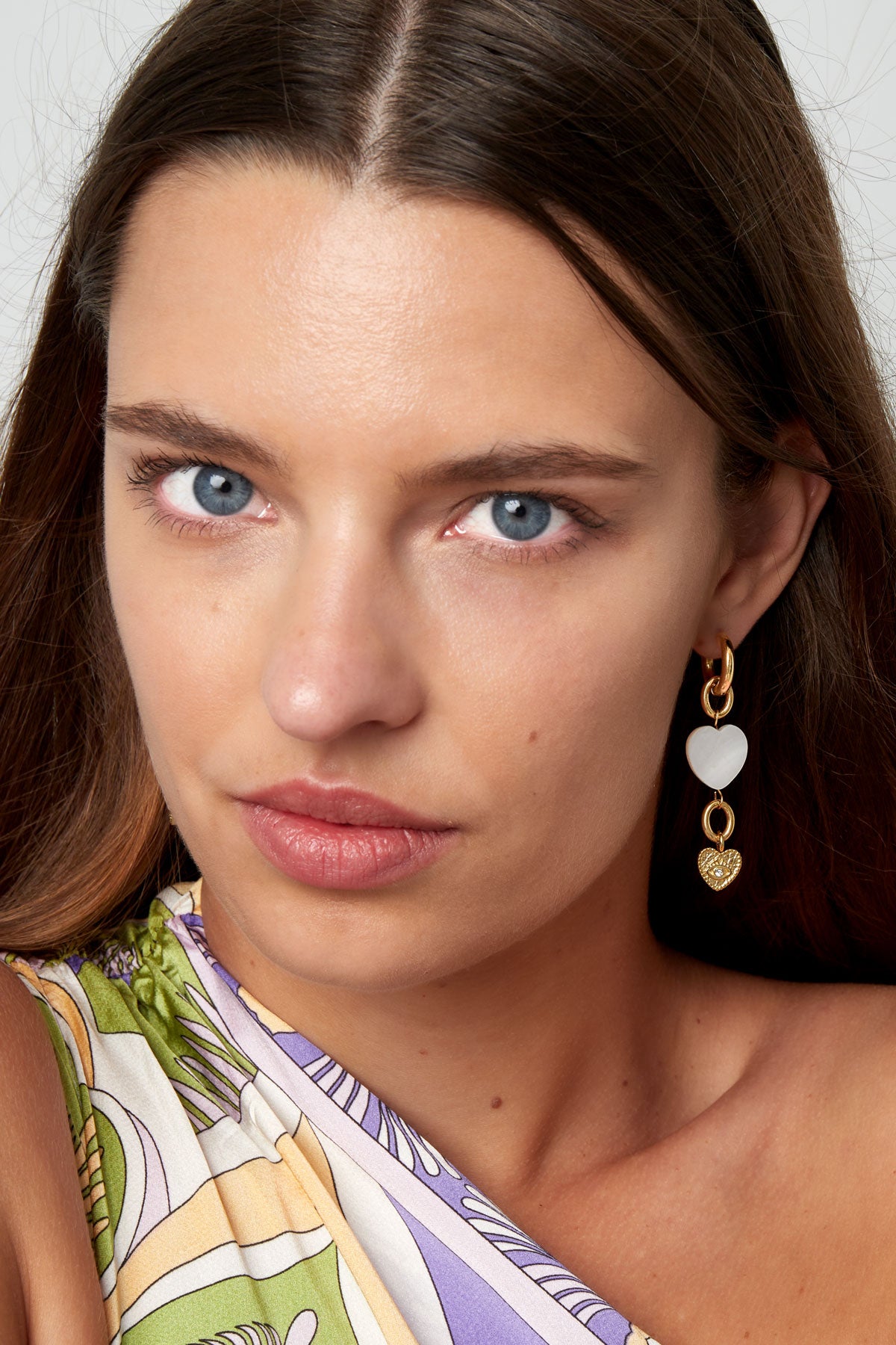 Oorbellen verschillende hartjes