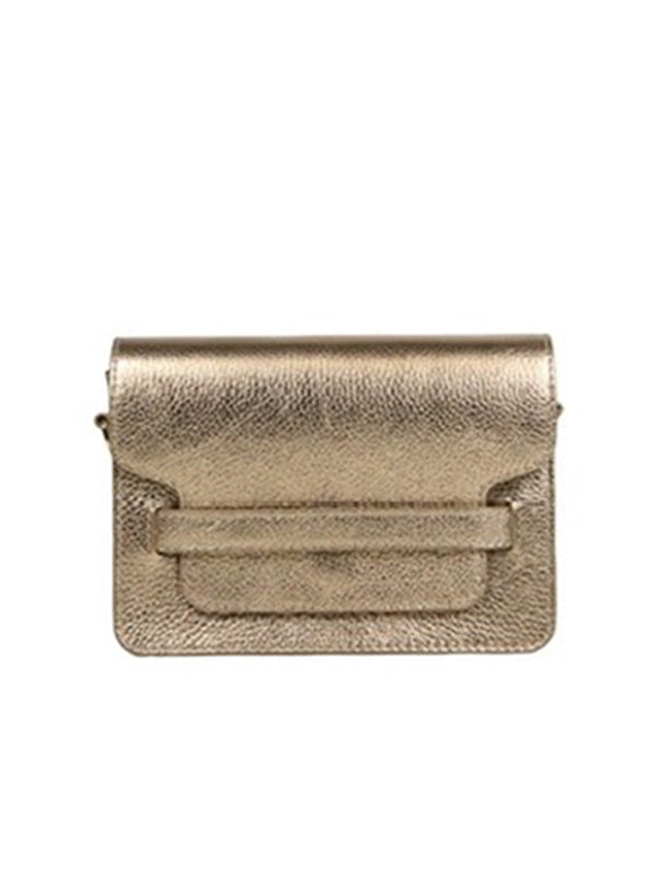 Schoudertas metallic Goud
