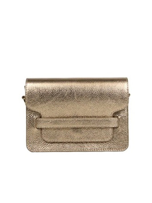 Schoudertas metallic Goud