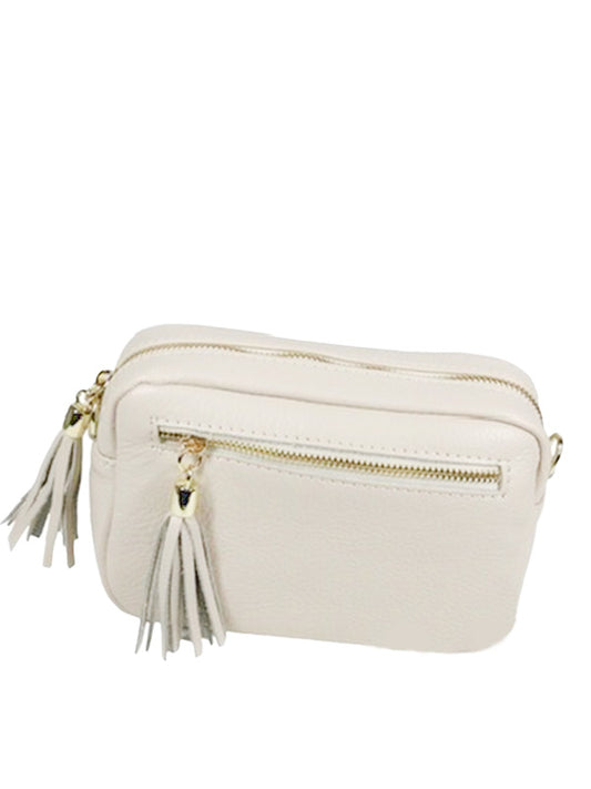 Schoudertasje met kwastjes