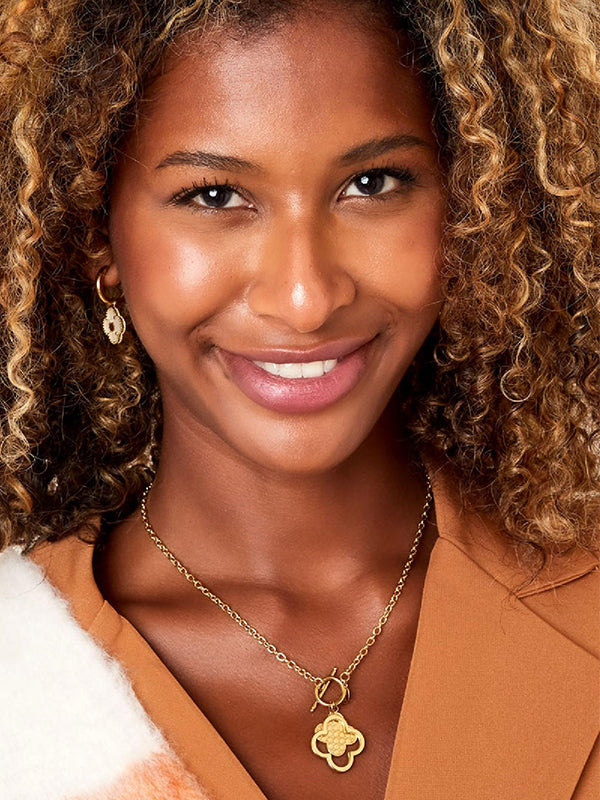 Ketting statement klaver