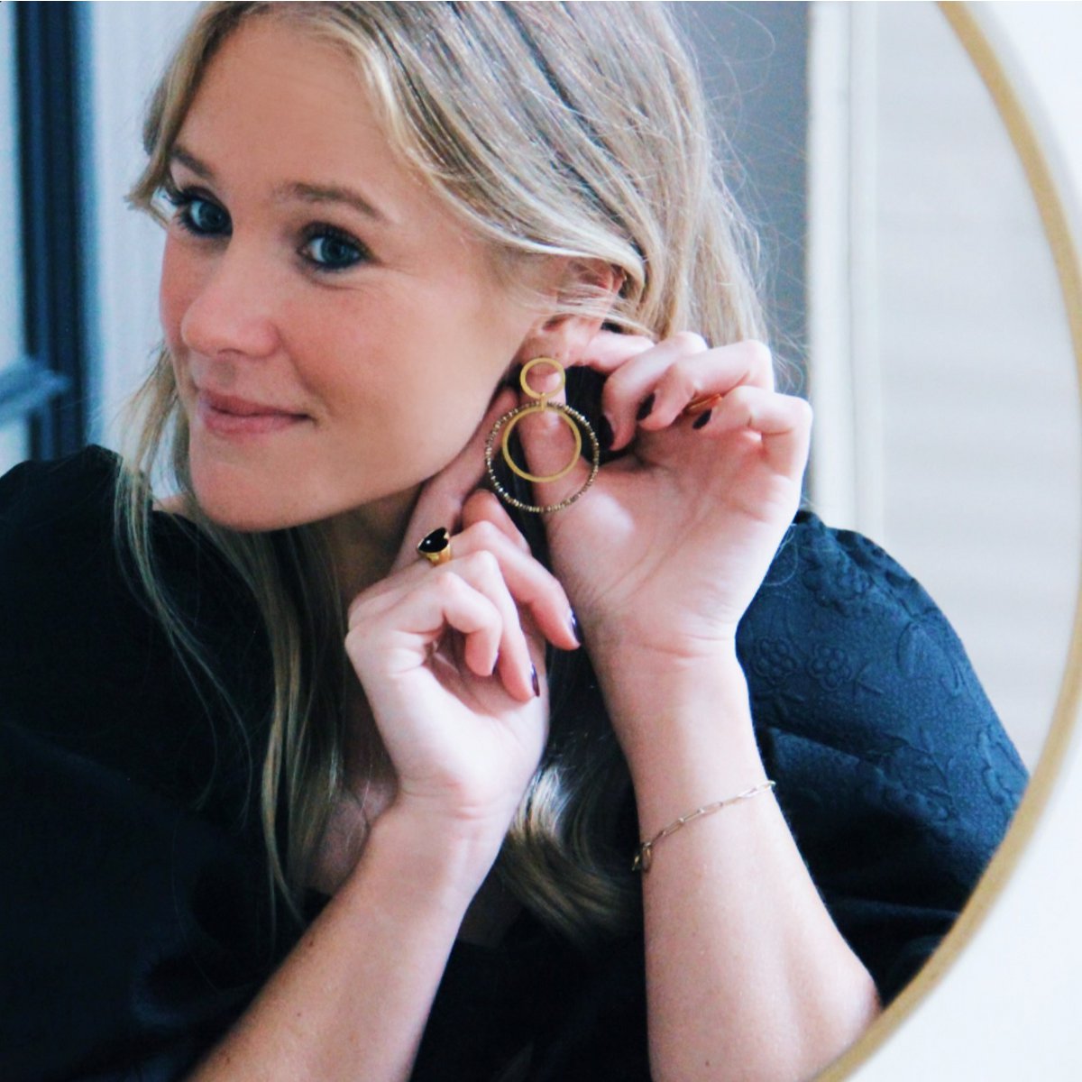 COOSZ_Bazou_statement oorbellen rond