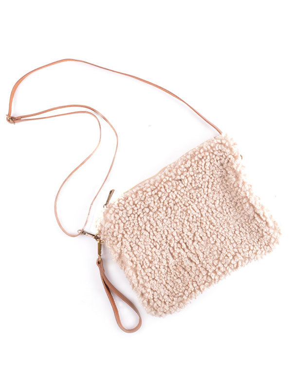 Schoudertas Teddy Offwhite