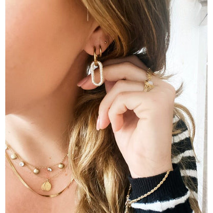 COOSZ_Bazou_oorbellen zilver