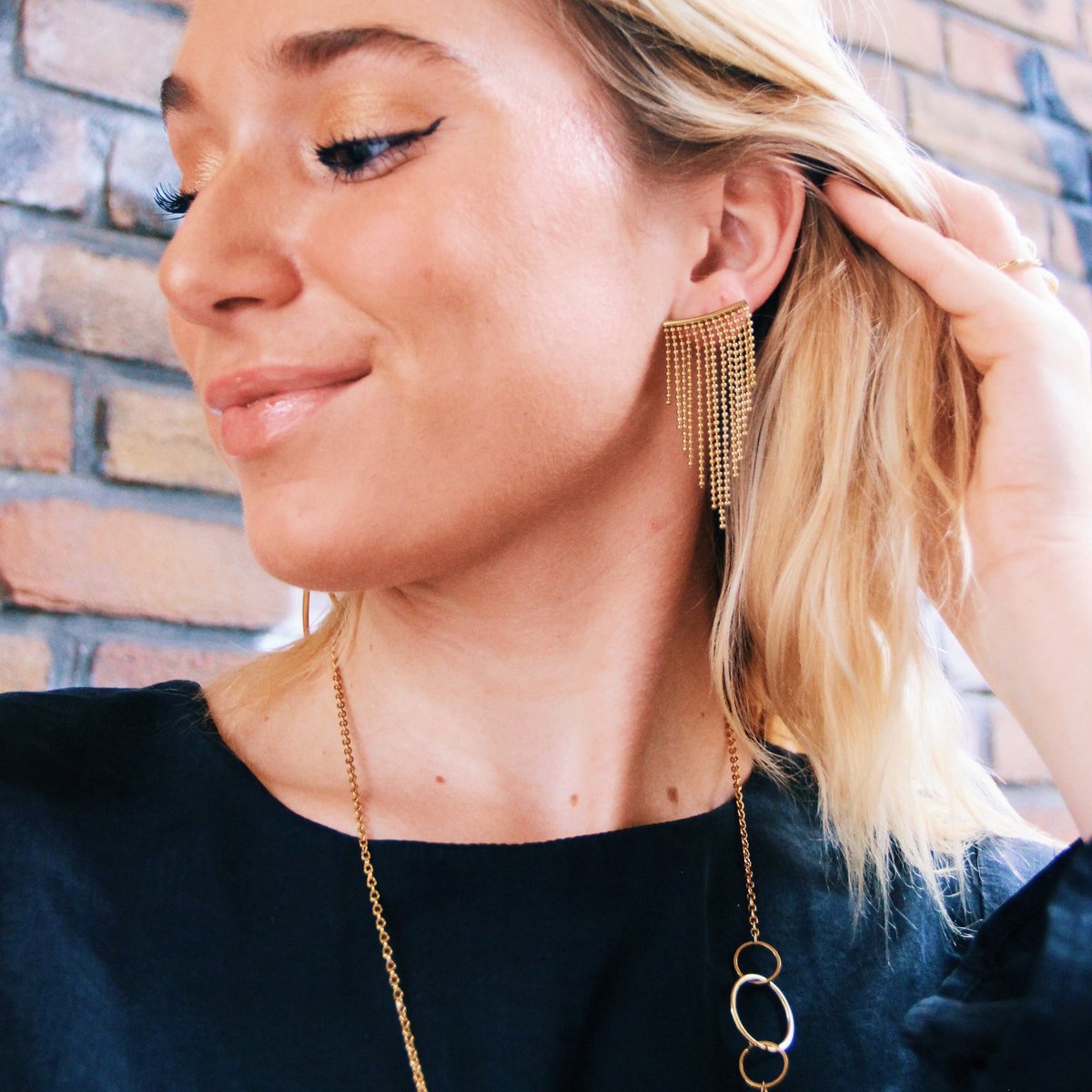 COOSZ_Bazou_statement waterval oorbellen