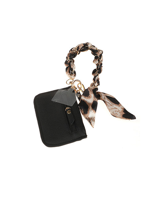 Panter telefoonbandje met portemonneetje Evi