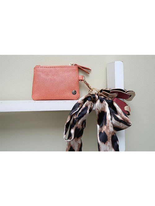 Coral tassenhanger / telefoonkoord