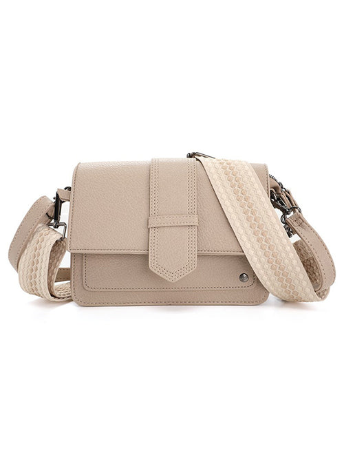 Taupe Capri schoudertasje