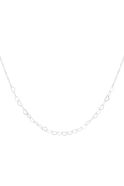 Ketting linked hearts