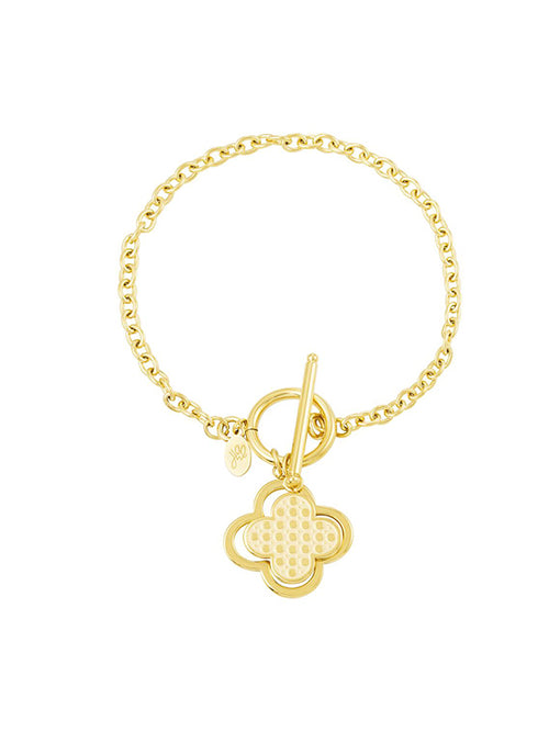 Armband met Klaver