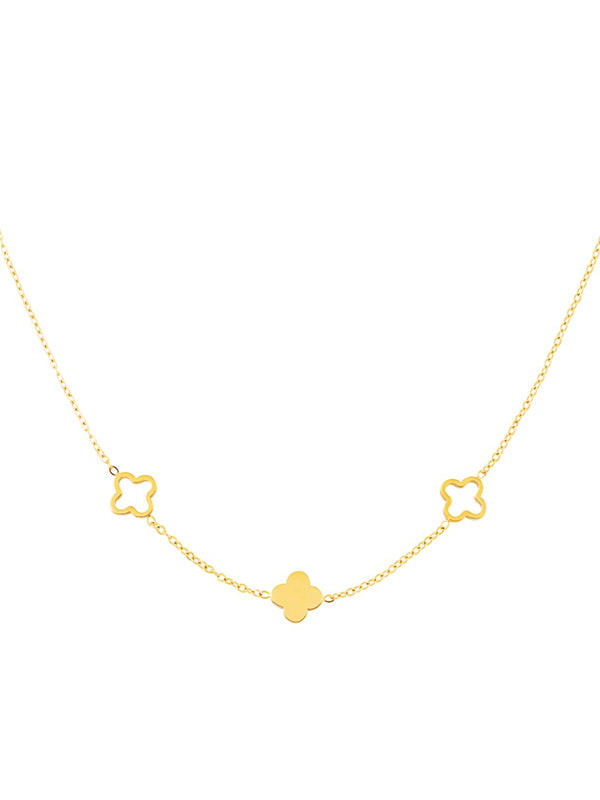 Ketting met klavertjes