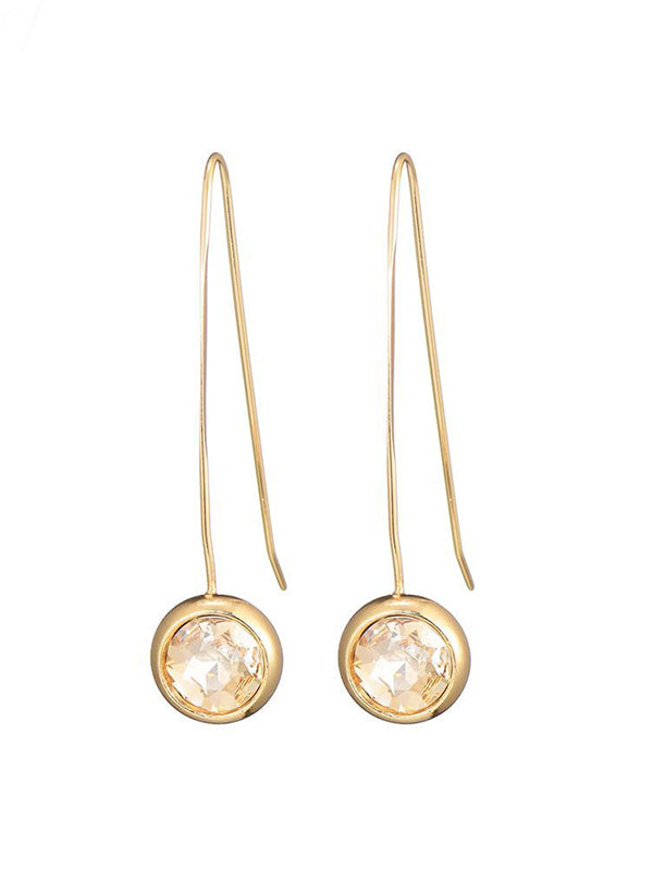 Gouden oorbellen dames - minimalistisch