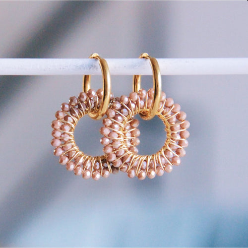 COOSZ_Bazou_oorbellen mokka