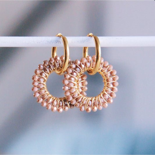 COOSZ_Bazou_oorbellen mokka