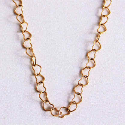 Bazou | Gekoppelde harten ketting