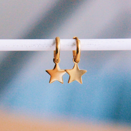 Bazou_oorbellen ster