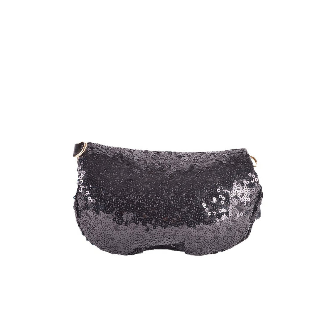 COOSZ_ heuptassen met pailletten zwart