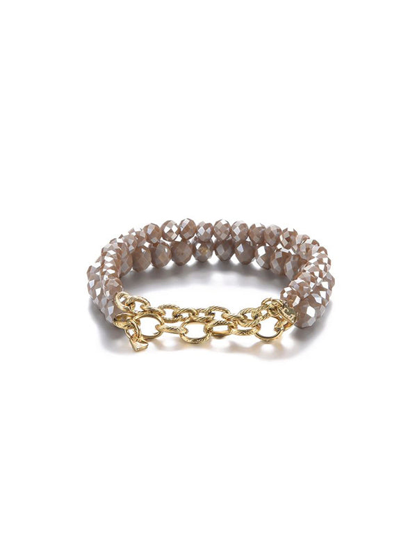 Taupe Armband