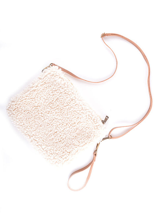 Schoudertas Teddy Offwhite