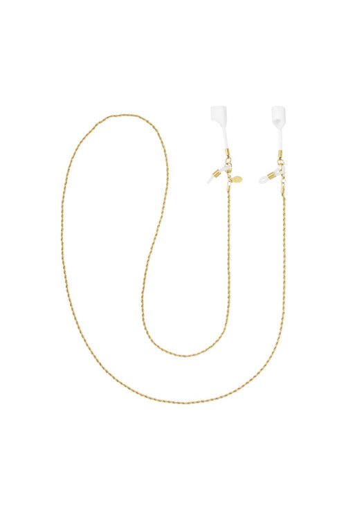 Zonnebril-/airpods koord -  Gedraaid Goud